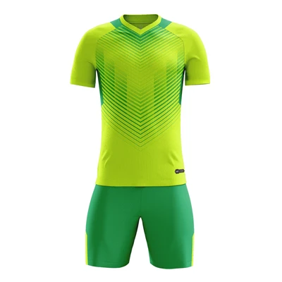 Детское футбольное Джерси, набор,, для взрослых, футбол, Джерси, спортивный костюм, для мужчин, детей, футбол, тренировочный костюм, короткий, футбол, спортивный комплект, форма, принт - Цвет: 8606 green