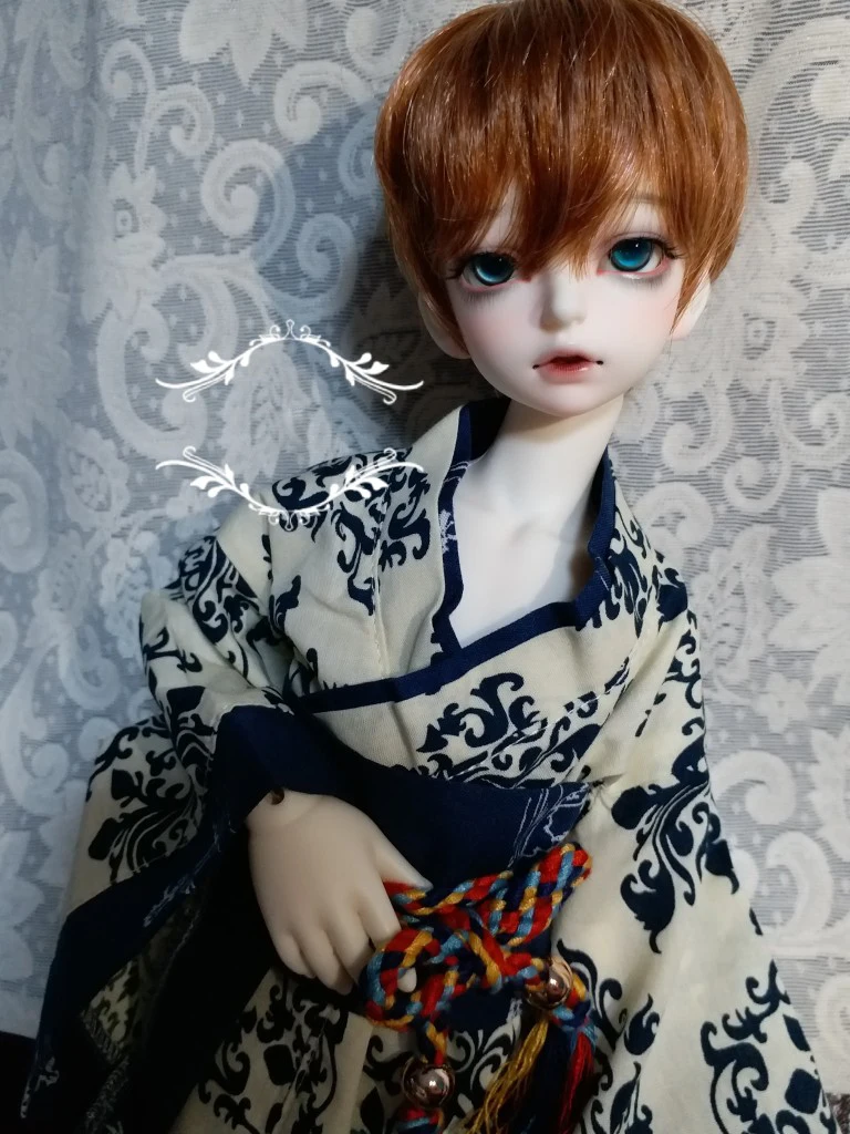 D01-P388 детская игрушка ручной работы 1/6 1/3 1/4 дядя кукла интимные аксессуары BJD/Sd одежда юката и ветер головные уборы комплект