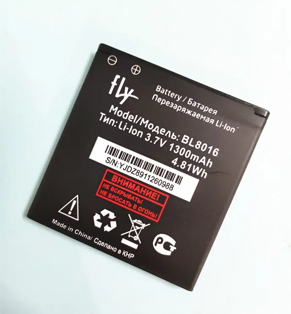 B-TAIHENG 2018 новый BL 8016 BL-8016 BL8016 1300 мАч аккумулятор замена для Fly мобильный телефон |