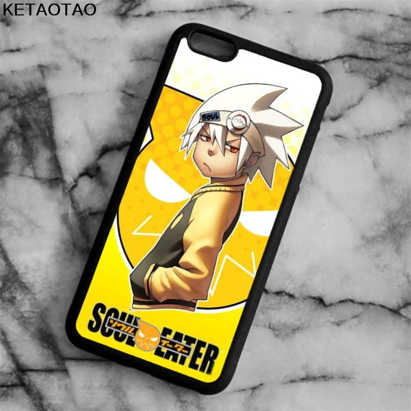 KETAOTAO Эванс soul eater Аниме Manga телефон чехлы для iPhone 4s 5s 6 6S 7 8 X PLUS для samsung S8 Чехол Мягкий ТПУ резиновые силиконовые