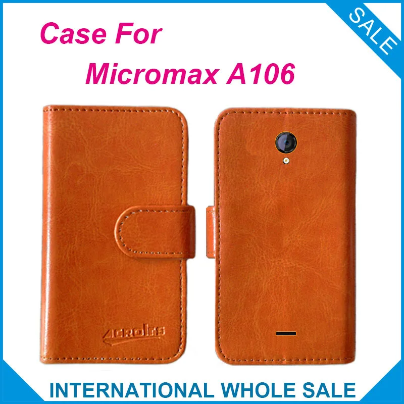 Micromax A106 чехол заводской цены оригинальный кожаный эксклюзивный для Canvas Viva с