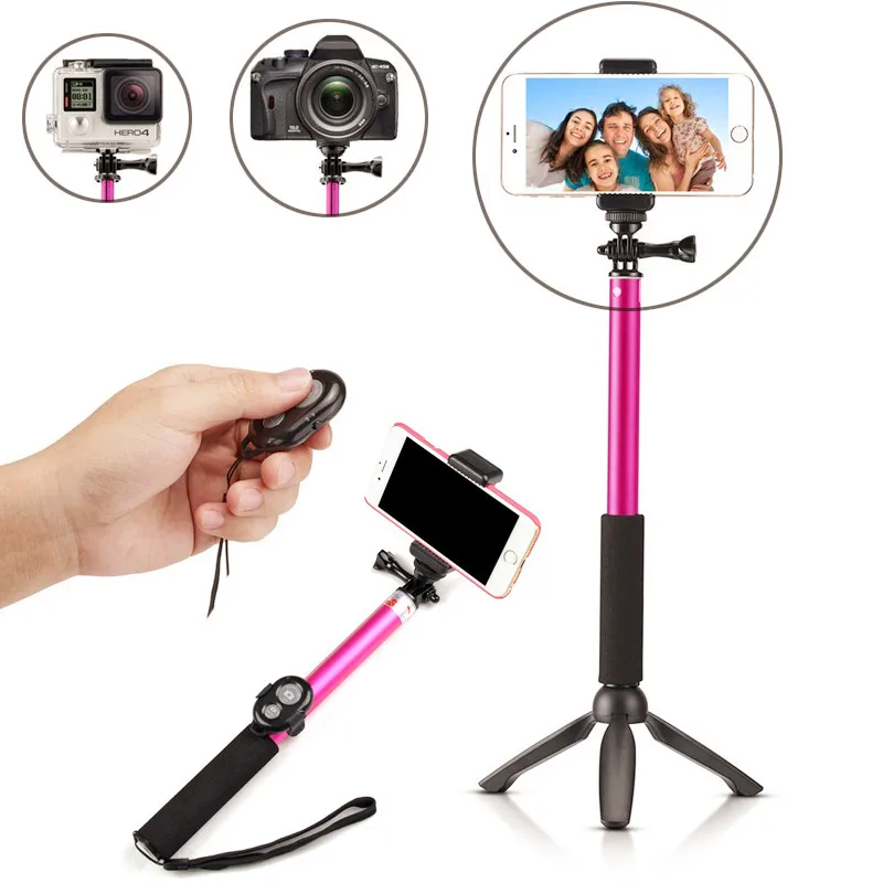 Dual Handle Version Samsung Galaxy S10 S9 S8 Plus Note 9 8 Gopro Handheld Gimbal Stabilizer for Smartphone with Tripod Dual Handle Grip Bluetooth Remote for iPhone 11 Pro X XS MAX XR 8 7 6 6s Plus