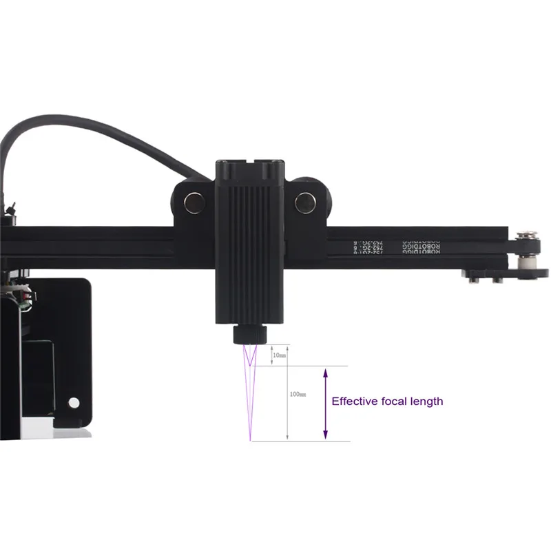150 x 150mm Engraving Area 3500mw Laser Engraving Machine Support Win7 / Win8 / XP / Win10 / android APP