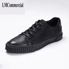men's Casual Shoes all-match spring and autumn British retro male shoes cowhide breathable sneaker fashion casual Leisure black high shoes male korean the tide fall back to the martin shoes new autumn winter british retro cowhide breathable sneaker