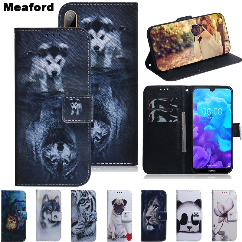 

Honor 8S Cover For Huawei Honor 8S Case Wallet Leather Case Flip Cartoon Card Slot Cover For Huawei Honor 8S KSA-LX9 8 S S8 2019