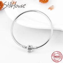 Лидер продаж 925 пробы Серебряная цепочка браслет женские Браслеты браслет Модный Роскошные ювелирные изделия вечерние подарок