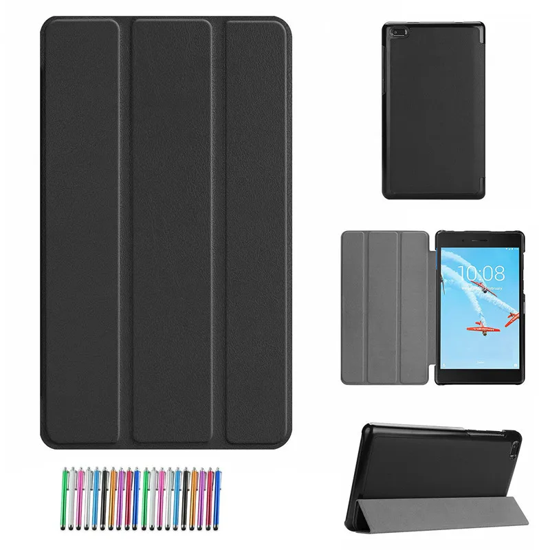 Ультратонкий чехол подставка из искусственной кожи для Lenovo Tab E7 7104 ТБ 7104F 7