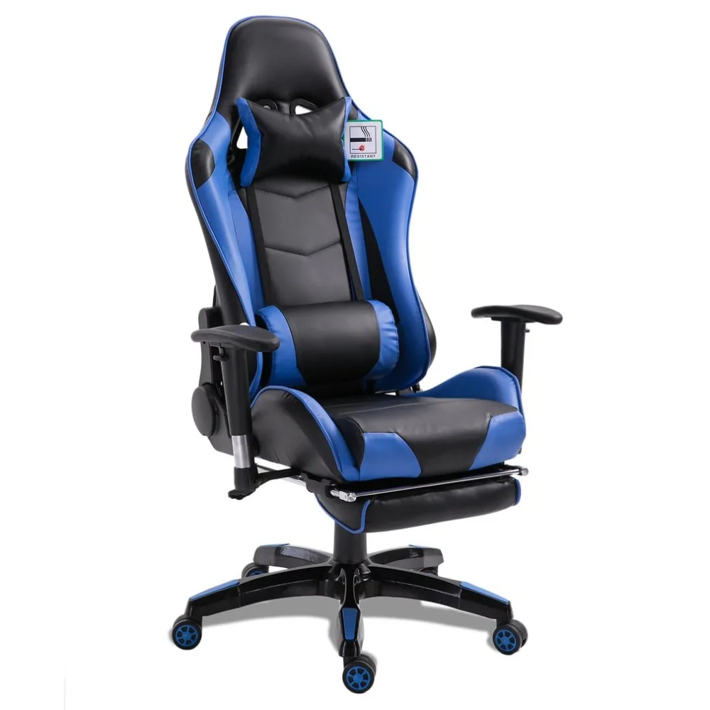

Ergonomic Reclining Racing Chair With Armrest Comfortable Executive Computer Chair Revolving Gaming Recliner Toiletry Kits 2019