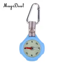 MagiDeal Портативный 1 шт. Мини Компас охотничий навигации с карабином для Открытый Альпинизм исследование оборудования поставки