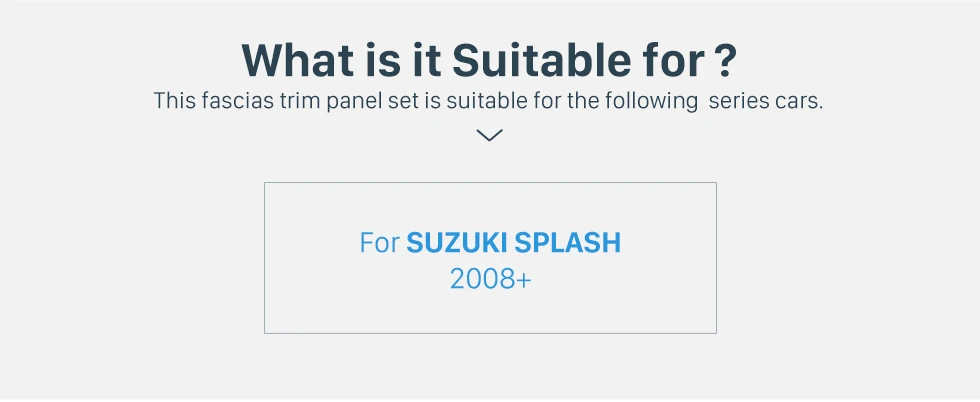 Seicane автомобильный стерео двойной 2Din рамка Установка Панели Отделка ободок комплект для Suzuki Splash 2008- авто радио окруженный комплект тарелок