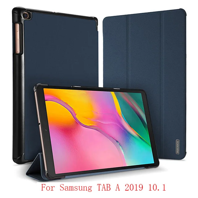 DUX DUCIS из искусственной кожи чехол для samsung Galaxy TAB A 10,1 Магнитный чехол-книжка Smart Cover для samsung TAB A 8,0 A 10,5 - Цвет: For TAB A 10.1 2019