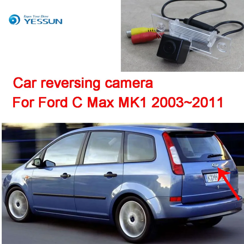 YESSUN для Ford C Max MK1 2003 ~ 2011 Автомобильная камера заднего вида парковочная высокое