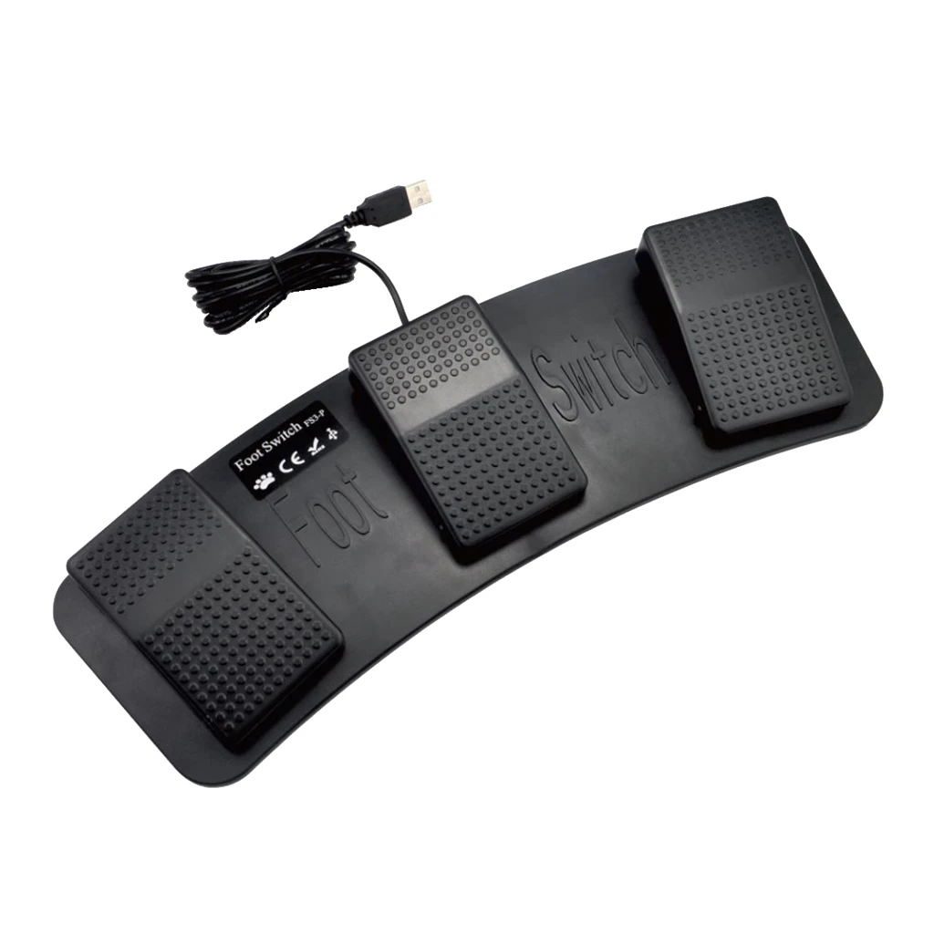 USB Foot Pedal Control Switch Keyboard Mouse For Computer PC Laptop  Multiple Foot Pedals Used In Playing Games Factory Testing|Keyboards| -  AliExpress