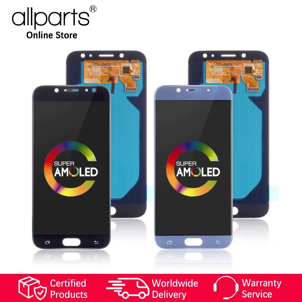 display j7 pro original amoled