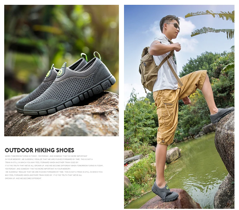Спортивная обувь для пеших прогулок; Мужская обувь для рыбалки; Цвет армейский зеленый; Прогулочные кроссовки для горных прогулок; спортивная обувь; светильник; размеры 40-46