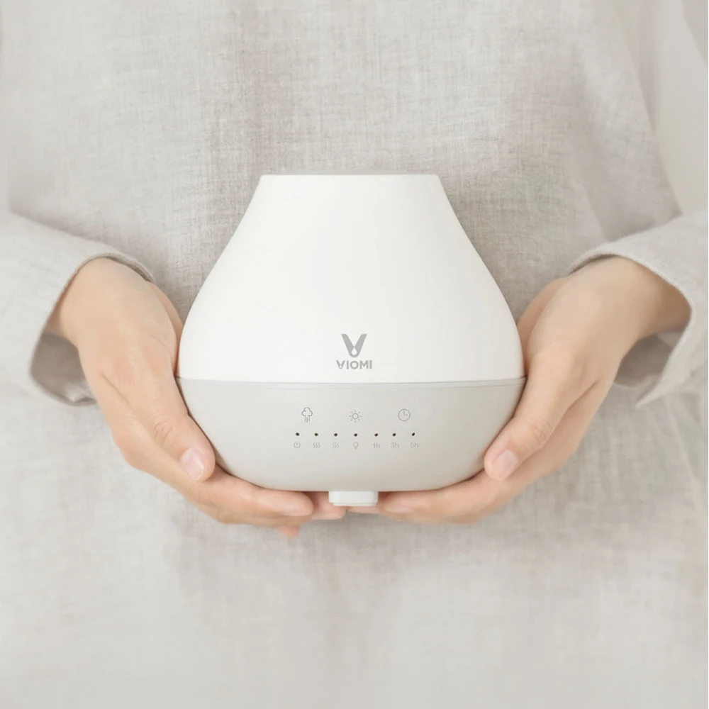 Billige Neue Xiaomi Mijia VIOMI Aromatherapie Diffusor Ultraschall luftbefeuchter Led Licht Luftreiniger öl diffusor