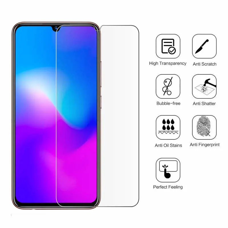 FQYANG 2 шт закаленное стекло для VIVO XPLAY 5 Y13 15 17 18 Защитная пленка экрана Y21 22 23 25 27 28