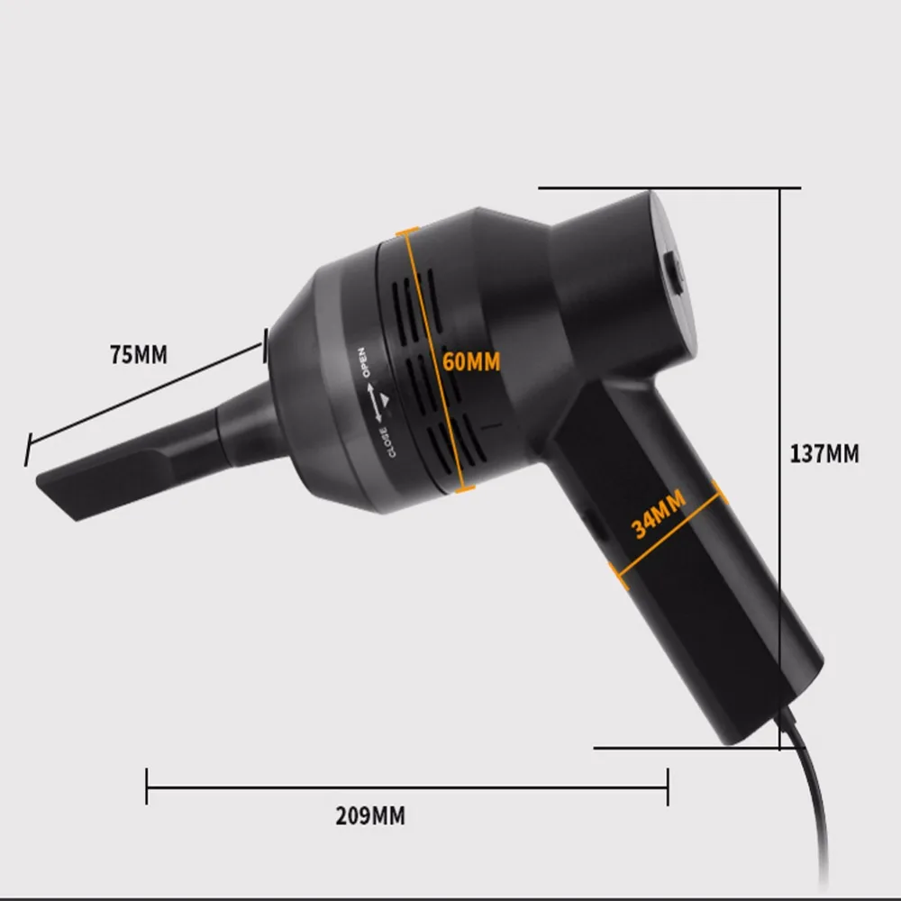 1 шт. портативный профессиональный ручной Мини пылесос для компьютера и офиса и клавиатуры