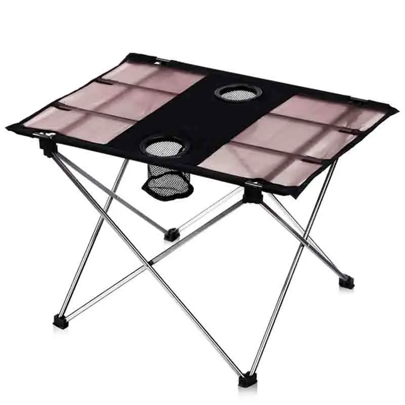 

Rectangke Cloth Desktop Portable Collapsible Outdoor Camping Folding Picnic Aluminum Alloy Tea Barbecue Table Mesas Plegables