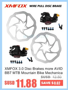 XMFOX велосипедный Дисковый Тормоз MTB машинное оборудование дисковый тормоз передний и задний дисковый зажим AB Колонка универсальные тормоза