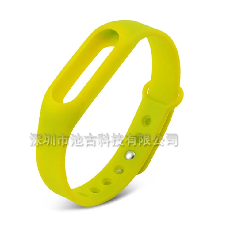 

2 Fashion Silicone Band Strap Buckle Smart Wristband Running Sport Watch Band New Soft Replaceme SNi091401 181008 jia
