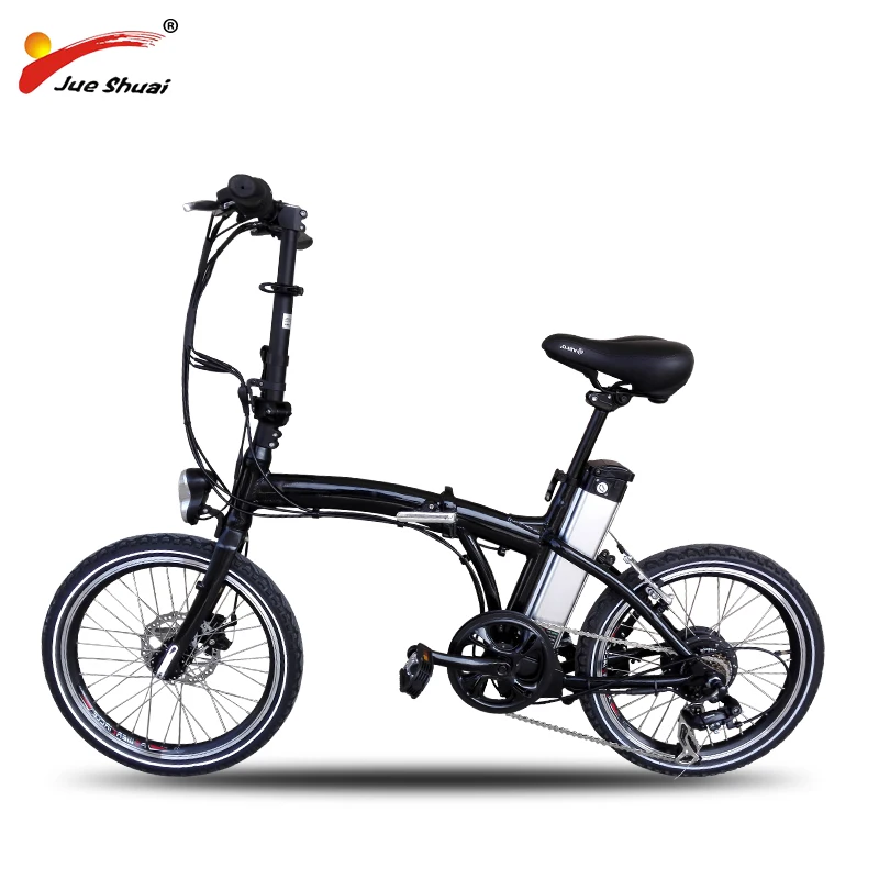 Discount Electric Folding Bike 20" BAFANG Motor Wheel 36v 250W Shimano 6 Speed  36V 10AH LITHIUM Battery Portable adult Electric Bicycle 5