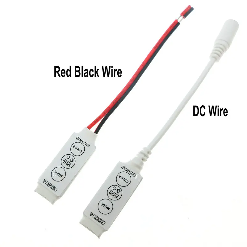 Светодиодный RGBW контроллер DC12 24V 4 * 4A мини 3 ключа светодиодной ленты.|strip controller|rgbw