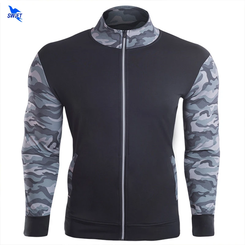 black jogging jacket