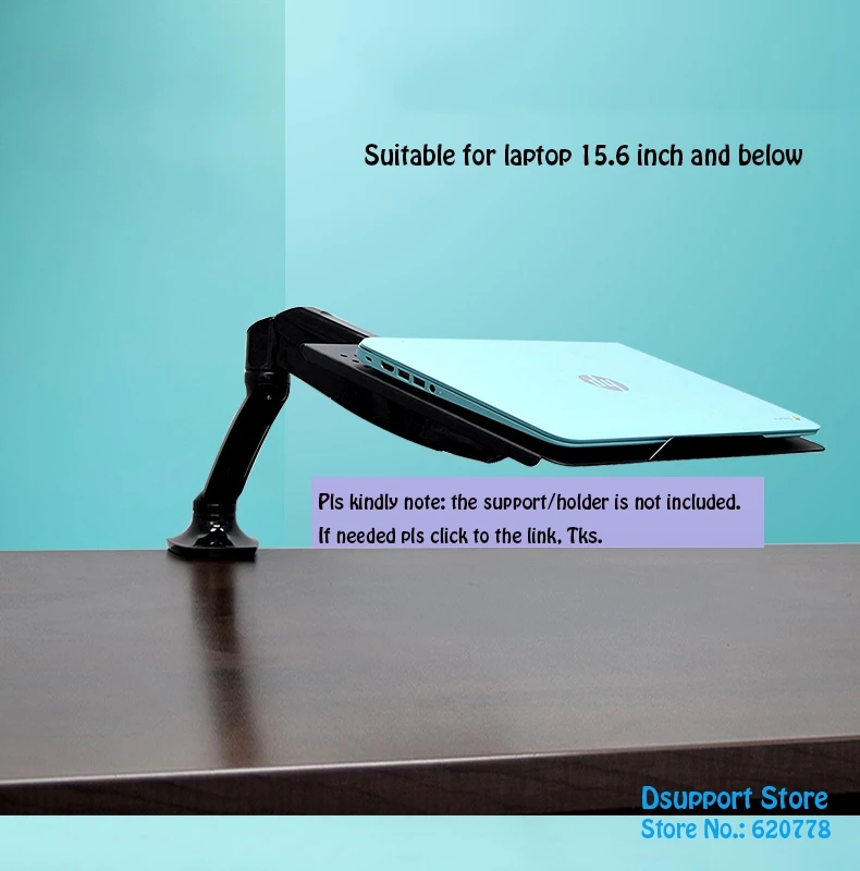 Heavy Duty 10 15.6 inch Laptop Holder Tray Notebook Cooling Laptop