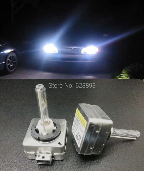 Бесплатная доставка 2x ксеноновые фары HID лампы D3S 6000K 35W лампа головного света