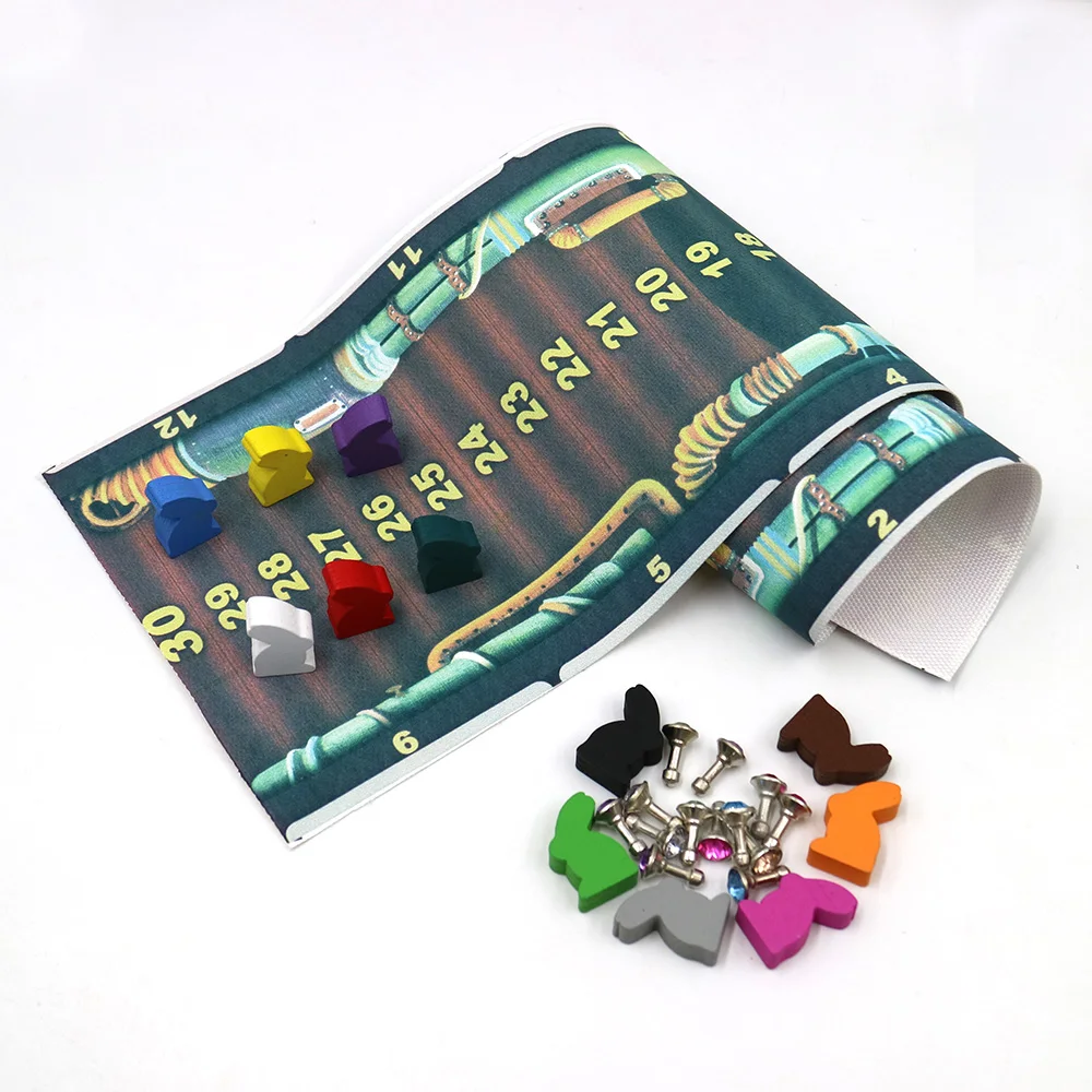 obscure sense board game deck 1+2+3+4+5+6+7+8 cards game wooden bunny Russian and English rules for dropshipping