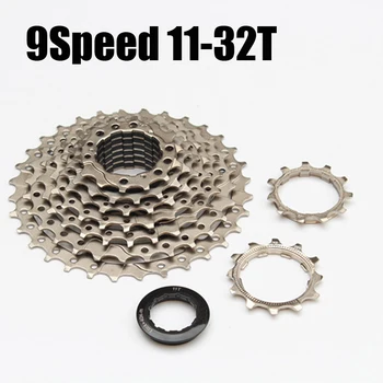 

9Speed 11-32T Cassette MTB Mountain Bike Bicycle Cycling Flywheel FreeWheel for SHIMANO Groupset Bicycle Accessories