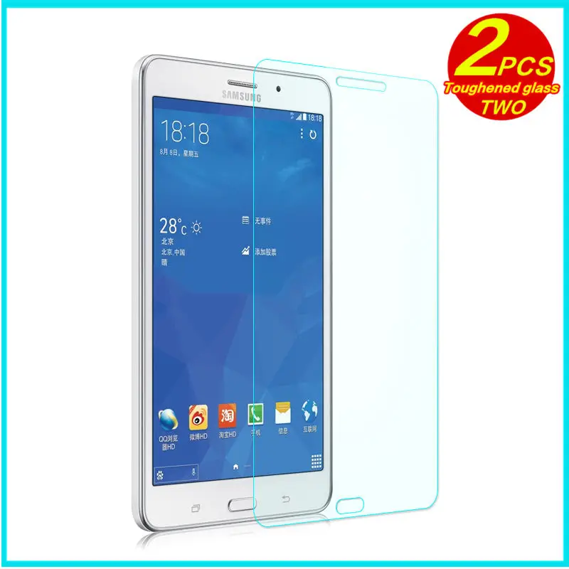 Закаленное стекло Мембрана для Samsung Galaxy Tab 4 7 0 T230 T231 T235 стальная пленка экрана