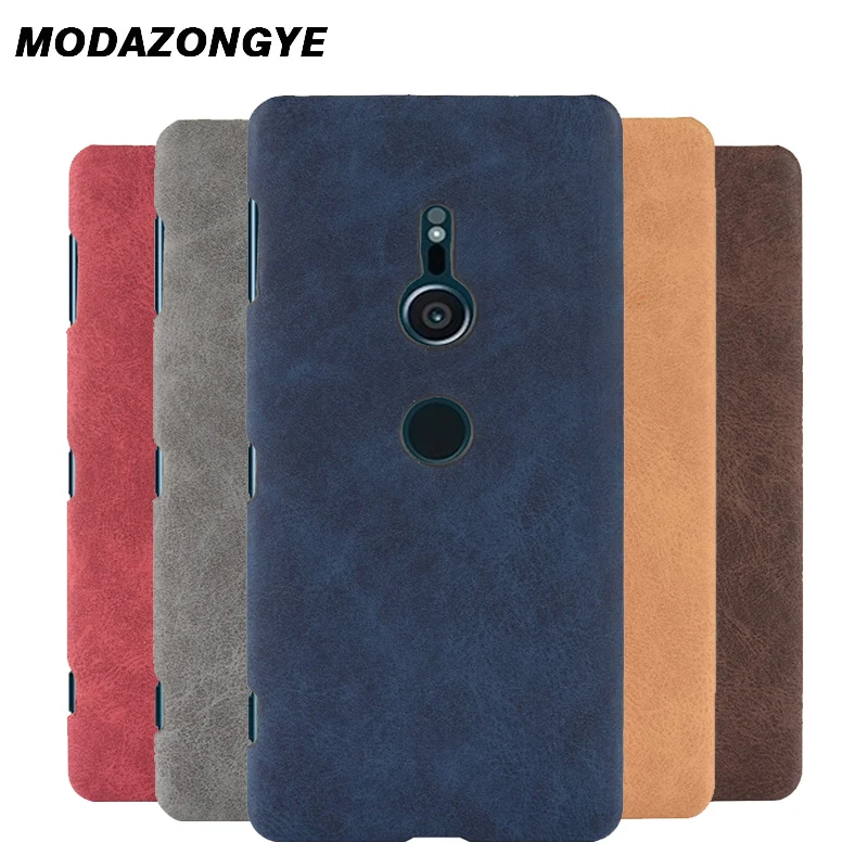 

For Sony Xperia XZ2 Case Sony XZ2 Case 5.7 Hard PU Leather Phone Case For Sony Xperia XZ2 H8216 H8266 H8296 Case Back Cover