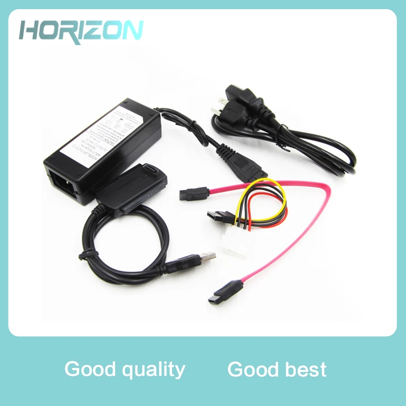 

USB 2.0 to IDE SATA S-ATA 2.5 3.5 HD HDD Hard Drive Adapter Converter Cable