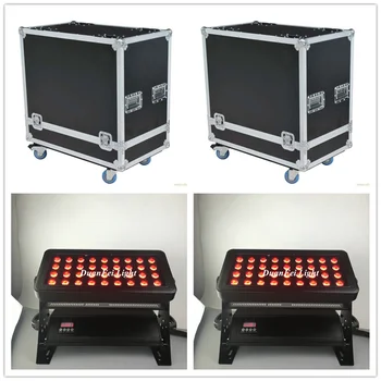 

2pcs with Road case LED Architerctural city color 36x15w rgbwa dmx Wall Washer led Light City Color LED