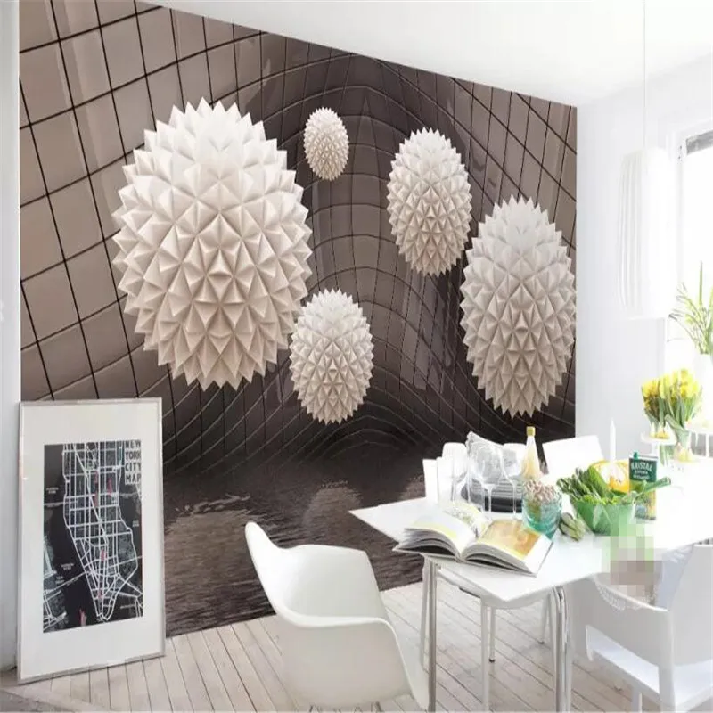 3d three-dimensional ball abstract pattern TV background professional production mural wholesale wallpaper custom photo wall 3d three-dimensional ball abstract pattern TV background professional production mural wholesale wallpaper custom photo wall