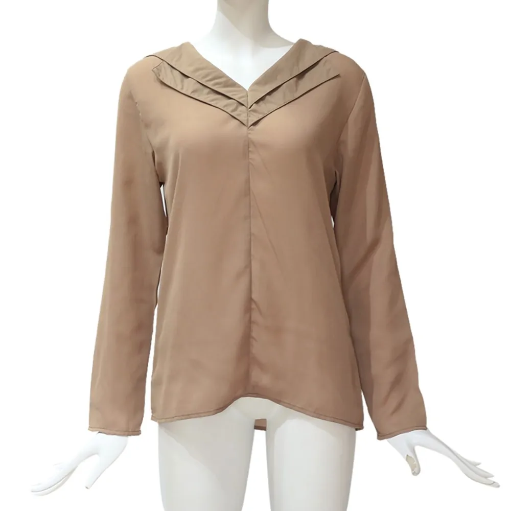 MISSOMO 5xl, женские рубашки с длинным рукавом, одежда для девочек, женские топы, шифоновая футболка, Офисная женская простая футболка с рулонным рукавом, женская футболка