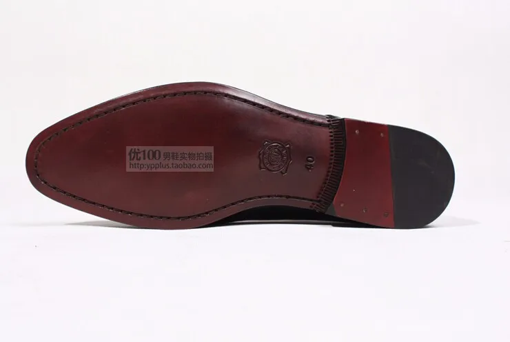 Итальянская мужская обувь ручной работы из натуральной замши, черные/коричневые Монки с двойной пряжкой и круглым носком, деловые туфли вечерние