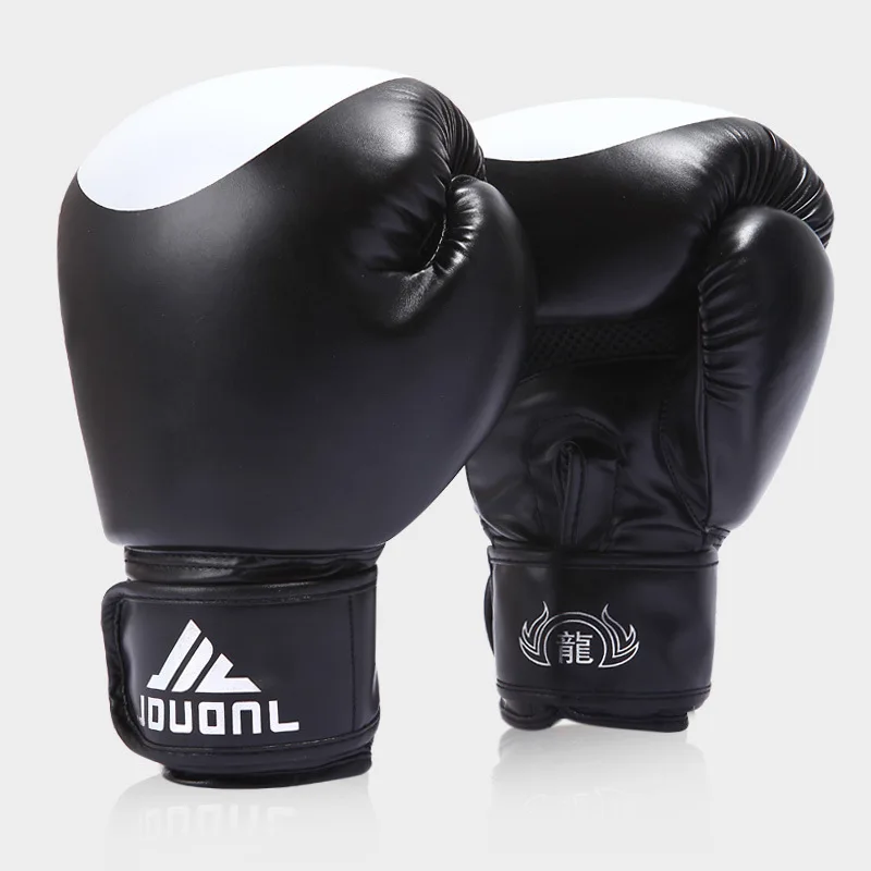 Male Female Boxing Mitts 10 oz Breathable Anti wear Sanda Free Fight