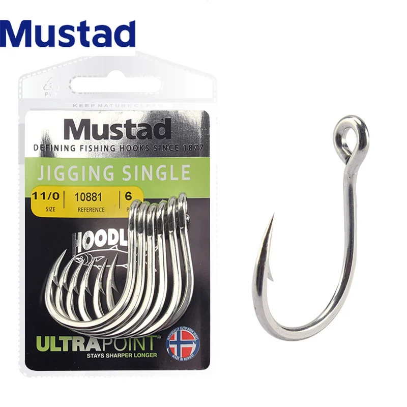 LOT OF 200 SIZE 10 MUSTAD BEAK HOOKS