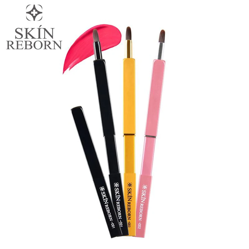 

ZB Brand Telescopic Lip Brush Portable Lipstick brush With cover Cosmetic brush Make-up tool