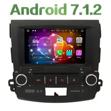 8” Quad Core Android 7.1 2GB RAM BT 4G Wifi DAB+ Car DVD Player Radio GPS Stereo For Mitsubishi Outlander/Citroen C-Crosser