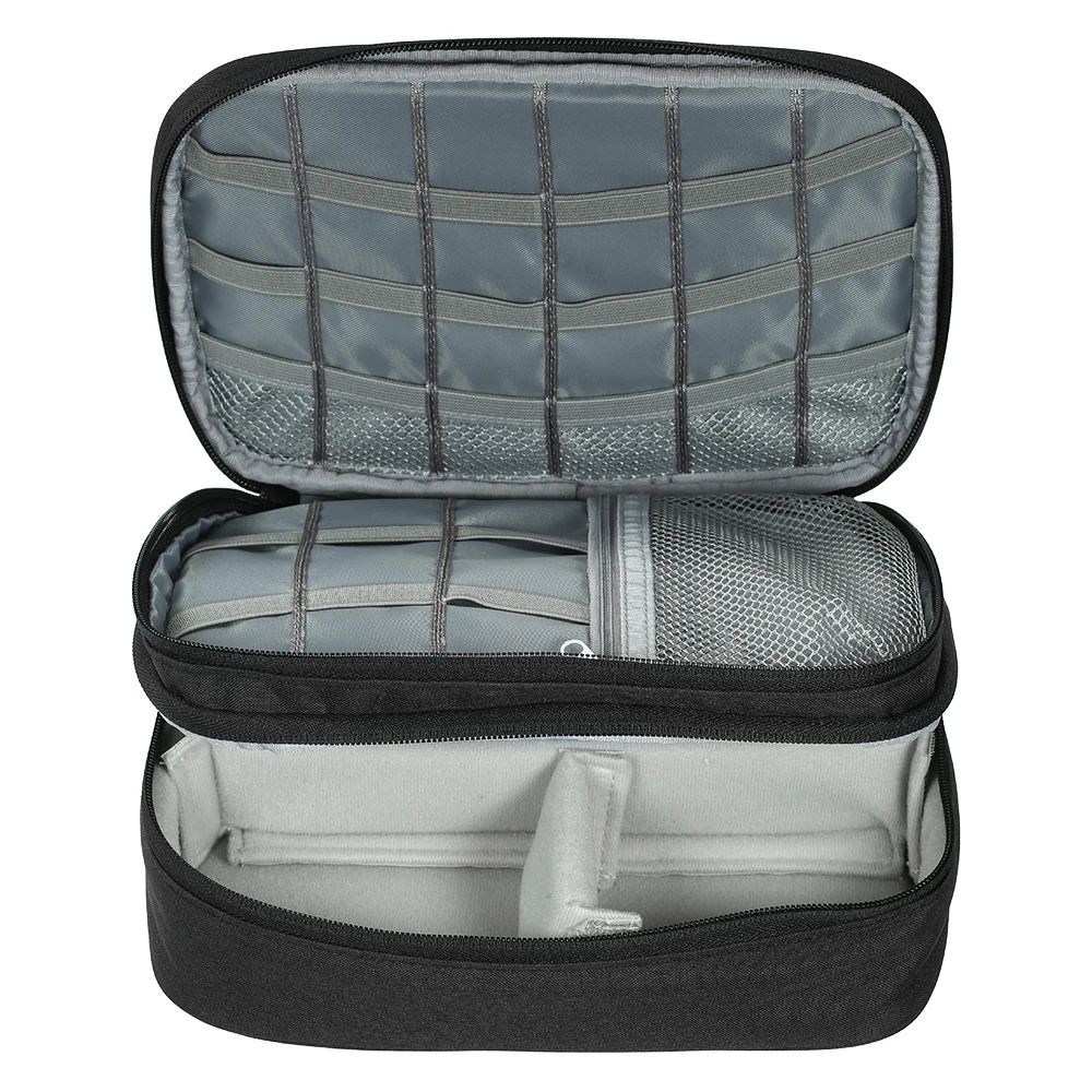 

Portable Multifunctional Storage bag Travel Makeup Bag Case Oxford fabric Toiletry Cosmetic Bag Organizer Electronic Camera Bag