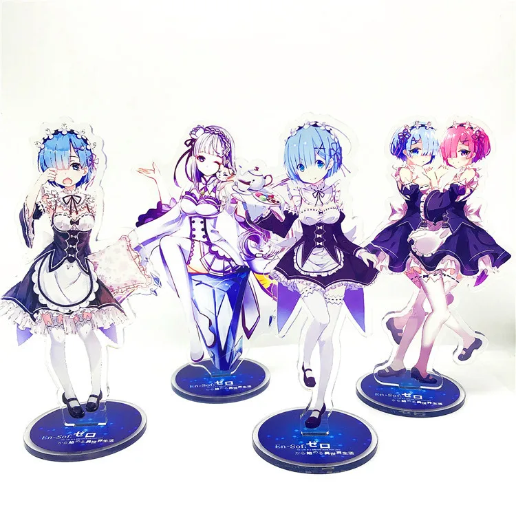 Коллекционная игрушечная кукла Rem Ram модель для украшения рабочего стола|Игровые