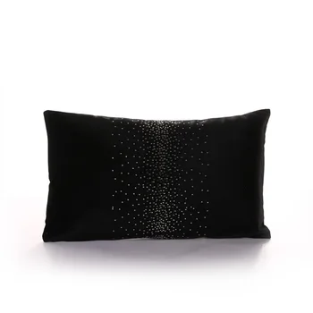 

PANFELOU 30*50cm environmental black over the sky star knitting Milky Way Cushion Cover for sofa livingroom bedroom