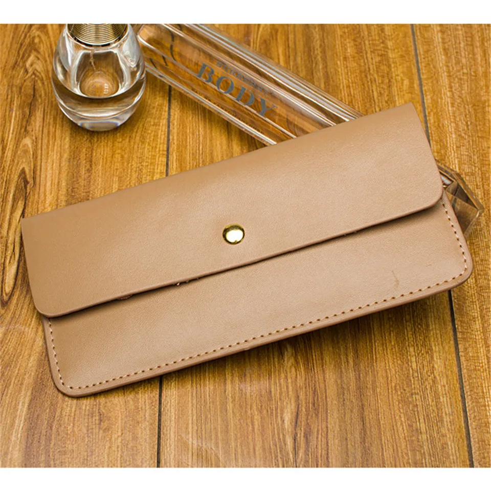 Women Wallet Genuine Leather Purse Ladies Slim Small Mini Money Bag Women Portomonee Luxury Design Long Clutch Wallet For Female (24)