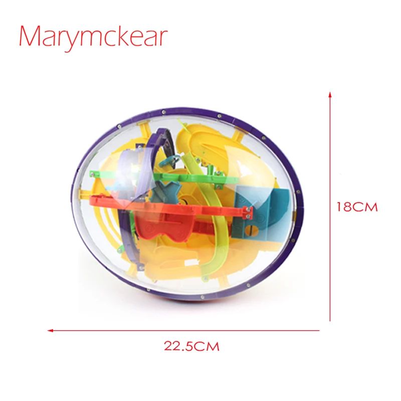 3D магический лабиринт шар из плексигласа интеллект мяч Развивающие игрушки