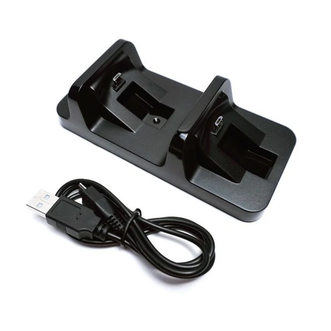 

OIVO Double Handle Wireless Controller Chargers Dock For PS4 slim/pro Gamepad Dual USB Charging Station Stand for Playstation 4