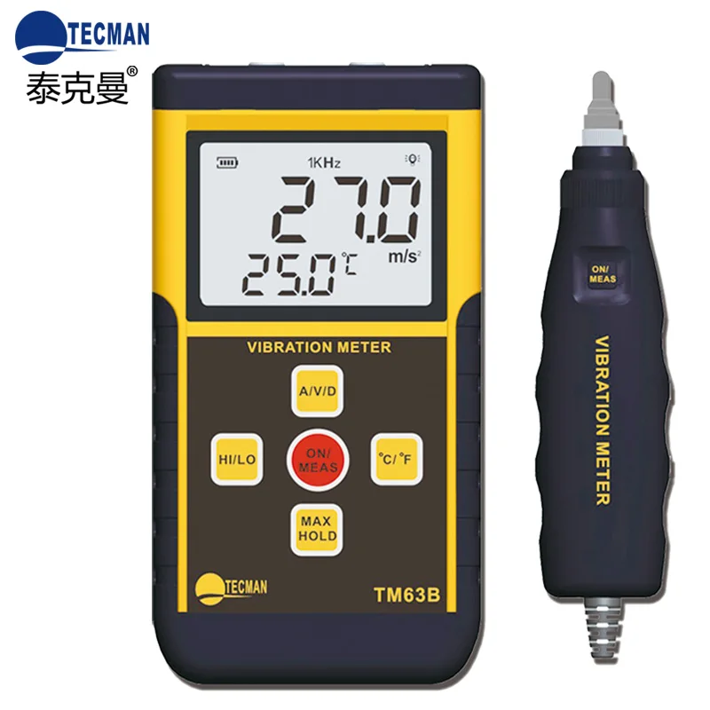 

Split Digital Vibration Meter TM63B Professionally measures motor vibration Bearing vibration